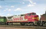 Santa Fe B40-8W 554